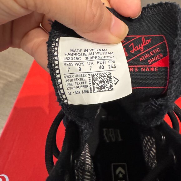 Converse Chuck 70 GTX High Black - New - Picture 9 of 10